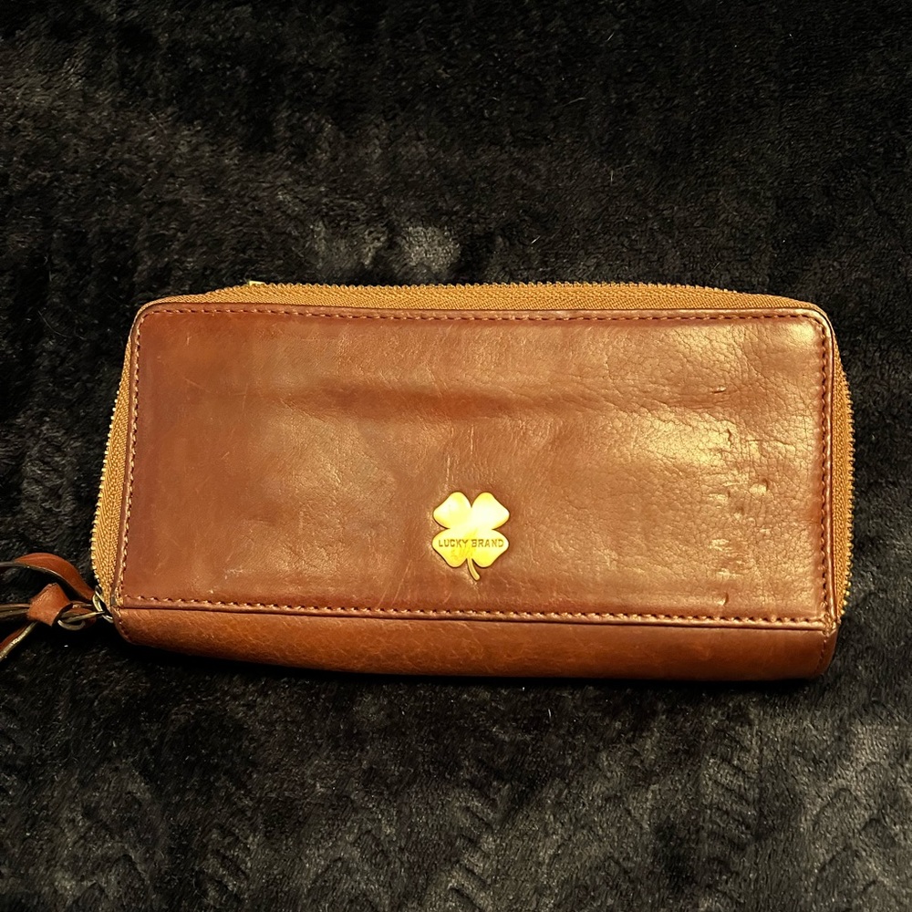 Lucky Brand leather wallet